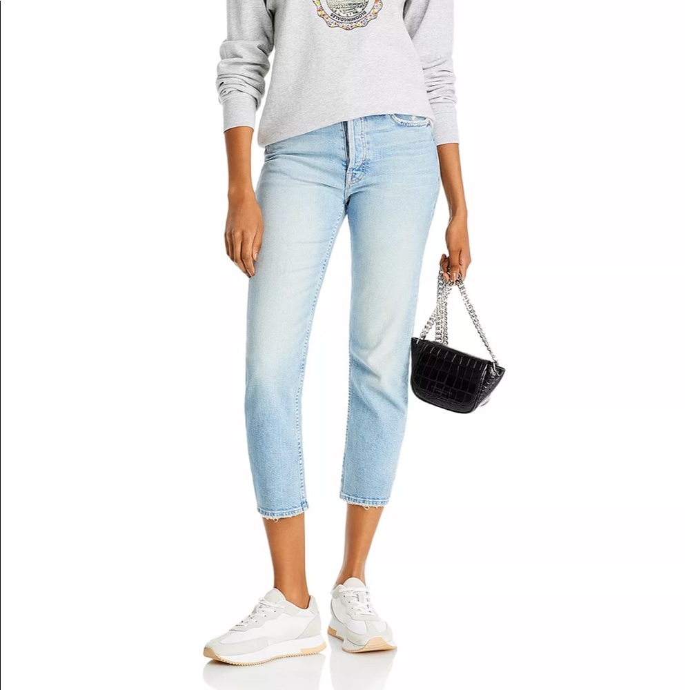 MOTHER The Tomcat High Rise Cropped Straight Jeans! NEW w/out tags. Never worn!
